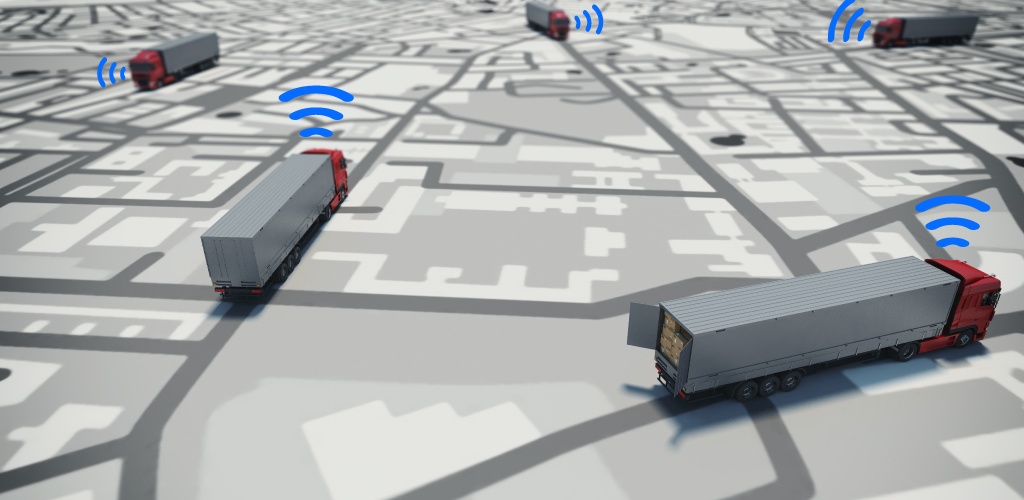 trucks-with-signals-for-frieght-visibility-systems